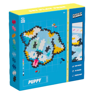 Plus Plus Puzzle By Number - Puppy